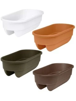 2' X 4' Railing Planter, 25" -Garden Care Sale 34336 001E tif