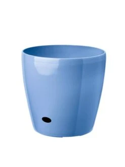Viva Round Self-Watering Rolling Planter, 14" Diameter -Garden Care Sale 39325BL 070 tif
