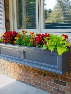 Fairfield Self-Watering Window Box, 4’ -Garden Care Sale 39345 100V tif