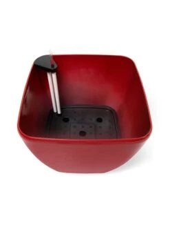 Viva Square Self-Watering Rolling Planter, 20" Diameter, Set Of 2 -Garden Care Sale 3 4 crop 8612930 0108