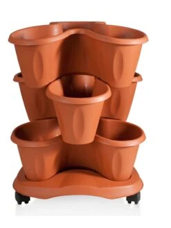 Trifoglio 3-Tier Planter On Wheels 8 Trifoglio 3-Tier Planter On Wheels -Garden Care Sale 3 4 crop 8613625 05V