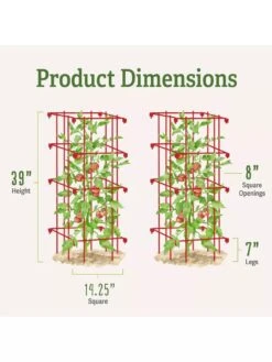 Tomato Cages, Set Of 4 -Garden Care Sale 8587040 1