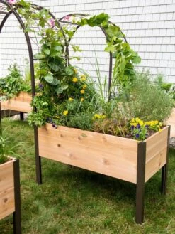 2’ X 4’ Arch Trellis For Planter Boxes -Garden Care Sale 8587823 0490