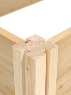 Pine Raised Garden Beds, 4'x4' -Garden Care Sale 8588181 05v