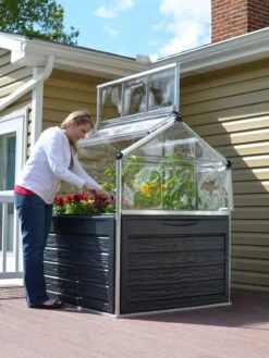 Canopia® By Palram Plant Inn™ Raised Bed Greenhouse, 4' X 4' 16 Canopia® By Palram Plant Inn™ Raised Bed Greenhouse, 4' X 4' -Garden Care Sale 8588308 02V tif