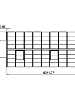Canopia® By Palram Harmony™ Snap & Grow Greenhouse, 8' -Garden Care Sale 8591043 10V tif