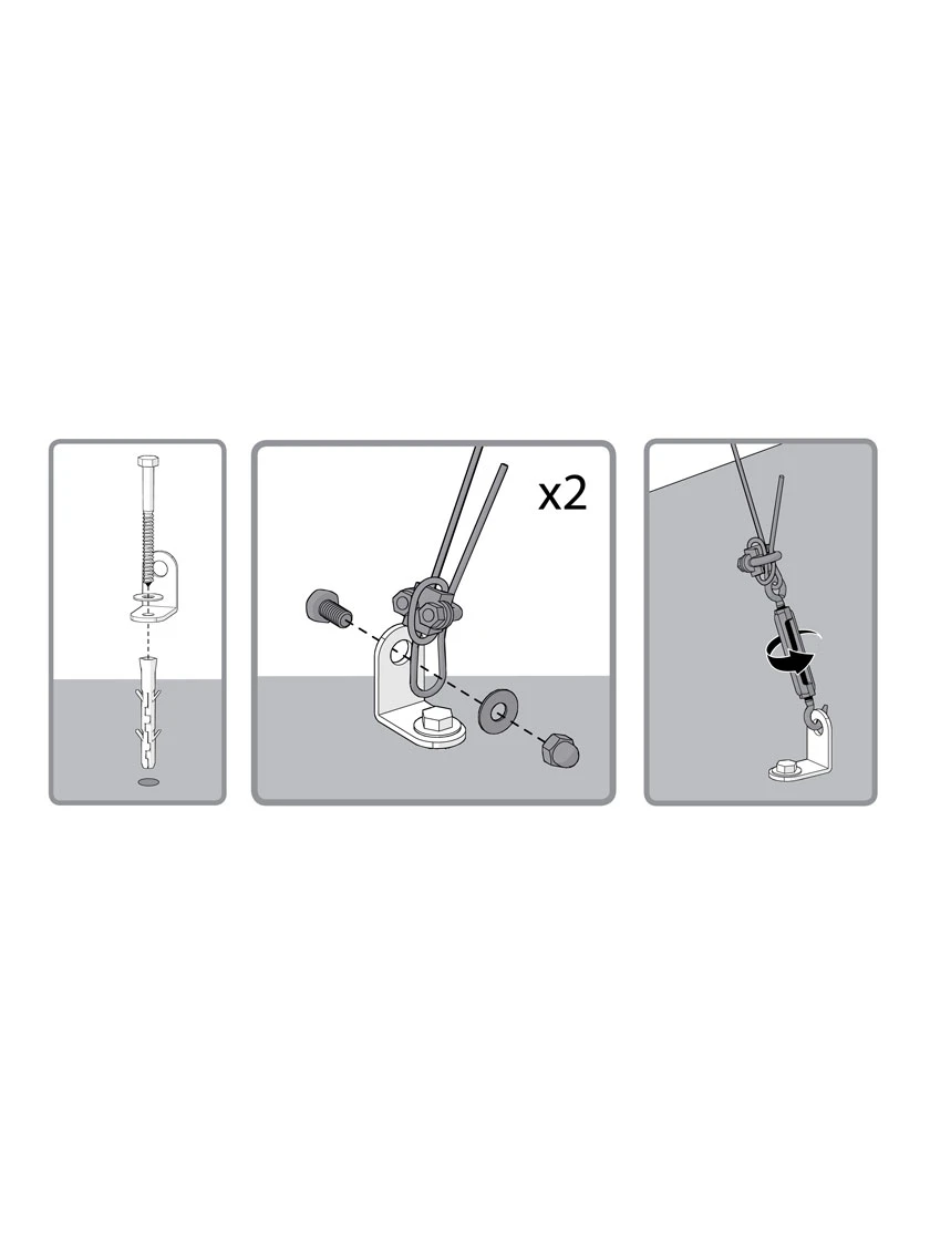 Canopia® By Palram Anchoring Kit For The Palram - Canopia Greenhouses 7 Canopia® By Palram Anchoring Kit For The Palram - Canopia Greenhouses - Image 7