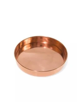 Small Round Copper Plant Tray, 10" -Garden Care Sale 8593529 1175 tif