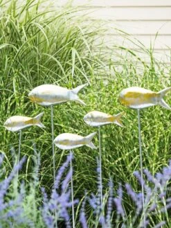 Fish Out Of Water Garden Stakes, Set Of 5 -Garden Care Sale 8593672 9131 tif