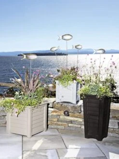 Fish Out Of Water Garden Stakes, Set Of 5 -Garden Care Sale 8594277 1524 tif