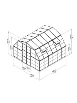 Canopia® By Palram Americana™ Greenhouse, 12' X 12' 14 Canopia® By Palram Americana™ Greenhouse, 12' X 12' -Garden Care Sale 8595693 15v