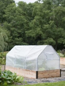 3-Season Plant Protection Tent, 4' X 8' -Garden Care Sale 8598282 0234 tif