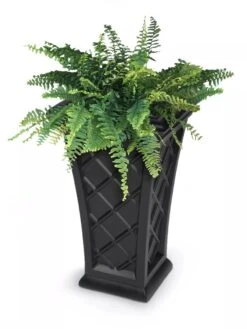 Carolina Self-Watering Tall Planter, 28" -Garden Care Sale 8598645 101V tif