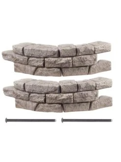Rock Lock Interlocking Garden System, Curved Sets -Garden Care Sale 8598737 01V 3 4