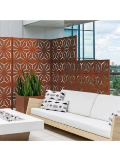 Veradek 2-Panel Privacy Screen Set, Star -Garden Care Sale 8599214 06v