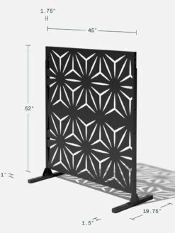 Veradek 2-Panel Privacy Screen Set, Star -Garden Care Sale 8599214 11v