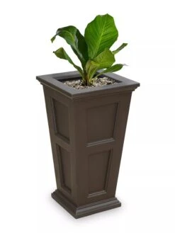Fairfield Self-Watering Tall Patio Planters, 34” -Garden Care Sale 8600109 06V tif