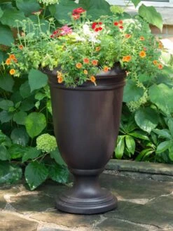 Ellington Self-Watering Urn Planter, 24" -Garden Care Sale 8600110 02V tif
