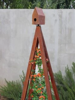 Bird Bungalow + Akoris Garden Tuteur Sr. -Garden Care Sale 8600538 06v bird bungallow akoris garden tuteur oxide 1