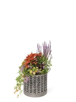 Galvanized Grow Bag Planter 12" -Garden Care Sale 8609177 0368 tif