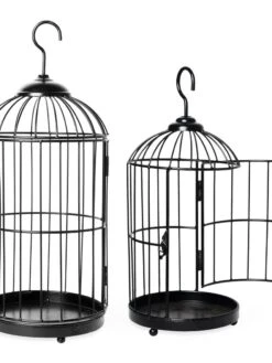 Hanging Birdcage Planter Set -Garden Care Sale 8609181 02V tif