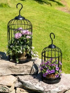 Hanging Birdcage Planter Set -Garden Care Sale 8609181 0374 tif