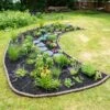 Roman Stone Recycled Rubber Landscape Edging, 4'