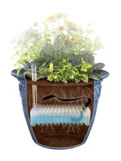 Cortina Self-Watering Planters -Garden Care Sale 8610250 SWInsert art Cortina fade tif