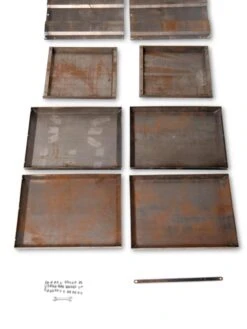 Corten Steel Modular Raised Bed, 2'x4' 10 Corten Steel Modular Raised Bed, 2'x4' -Garden Care Sale 8610702 5140 tif