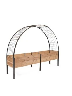 2’ X 8’ Arch Trellis For Planter Boxes -Garden Care Sale 8610798 0809 tif