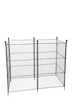 Tall Chicken Wire Critter Fence With Gate -Garden Care Sale 8611020 1264 tif