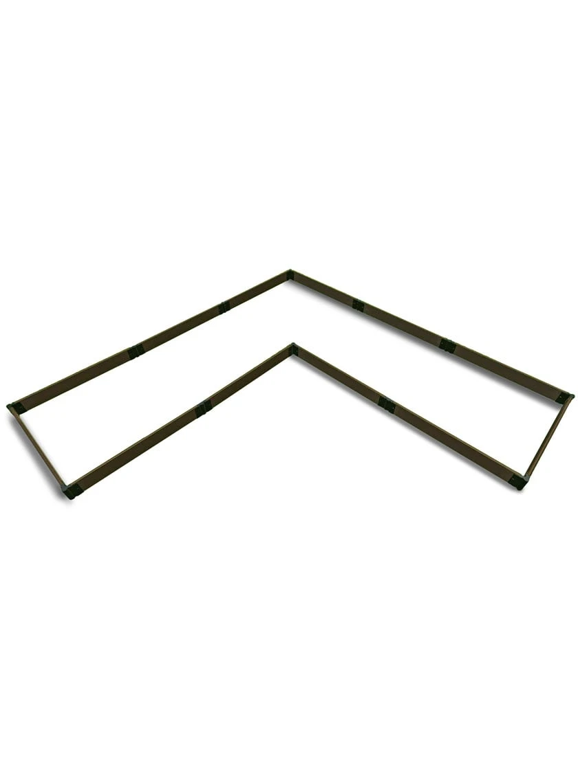 L-Shaped Composite Raised Bed, 12'x12' With 1" Boards 3 L-Shaped Composite Raised Bed, 12'x12' With 1" Boards - Image 3