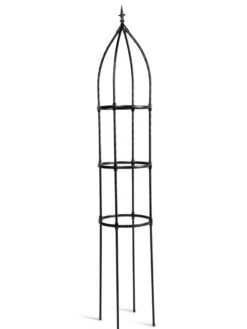 Fleur De Lis Obelisk, 86.8" -Garden Care Sale 8611664 3760 tif
