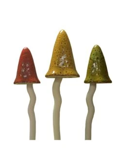 Potting Shed Tinkling Toadstool Sculptures, Set Of 3 -Garden Care Sale 8611730 au 02v potting shed tinkling toadstool sculptures set of 3 autumn