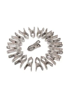 Metal Medium Garden Clips 2.25", Set Of 18 5 Metal Medium Garden Clips 2.25", Set Of 18 -Garden Care Sale 8612443 0032 metal medium garden clips set of 18