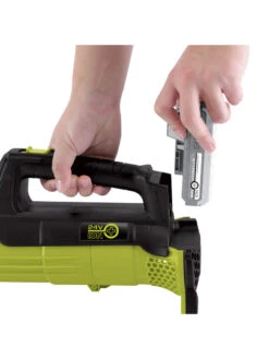 Sun Joe® 24V ION+ 2.0-Ah Cordless Compact Turbine Jet Blower, 100-MPH 350-CFM -Garden Care Sale 8612516 10v