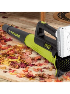 Sun Joe® 24V ION+ 2.0-Ah Cordless Compact Turbine Jet Blower, 100-MPH 350-CFM -Garden Care Sale 8612516 11v
