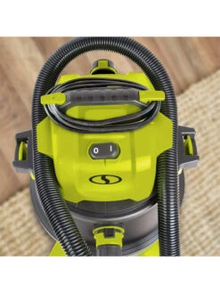 Sun Joe® 12-Gal 1200W 6.5 Pk HP Wet/Dry Shop Vac, HEPA Filtration, Wheeled W/Attachments 12 Sun Joe® 12-Gal 1200W 6.5 Pk HP Wet/Dry Shop Vac, HEPA Filtration, Wheeled W/Attachments -Garden Care Sale 8612523 05v