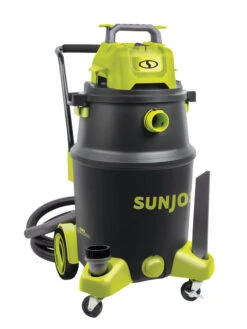 Sun Joe® 16-Gal 1200W 6.5 Pk HP Wet/Dry Shop Vac, HEPA Filtration, Wheeled W/Attachments