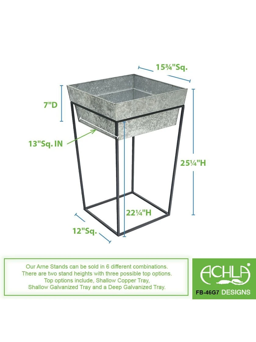 Achla Designs Arne Plant Stand 8 Achla Designs Arne Plant Stand - Image 8