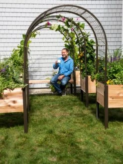 2’ X 4’ Arch Trellis For Planter Boxes -Garden Care Sale 8612976 0549