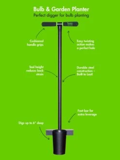Yard Butler® Long Handled Bulb Planter -Garden Care Sale 8613157 03v