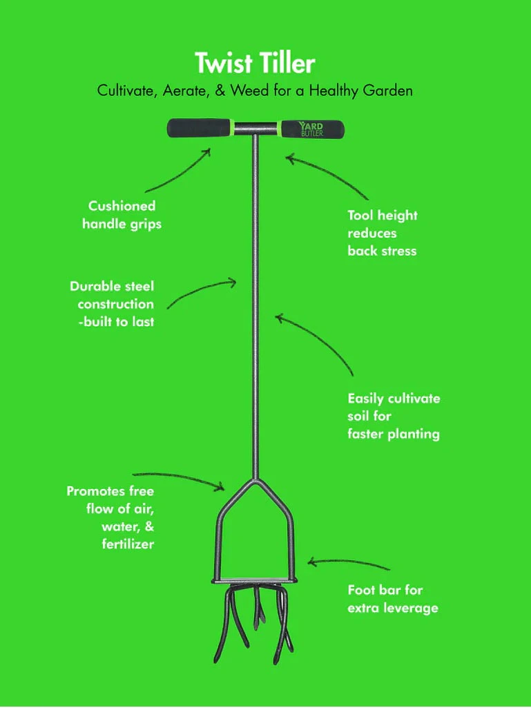 Yard Butler® Twist Tiller 3 Yard Butler® Twist Tiller - Image 3