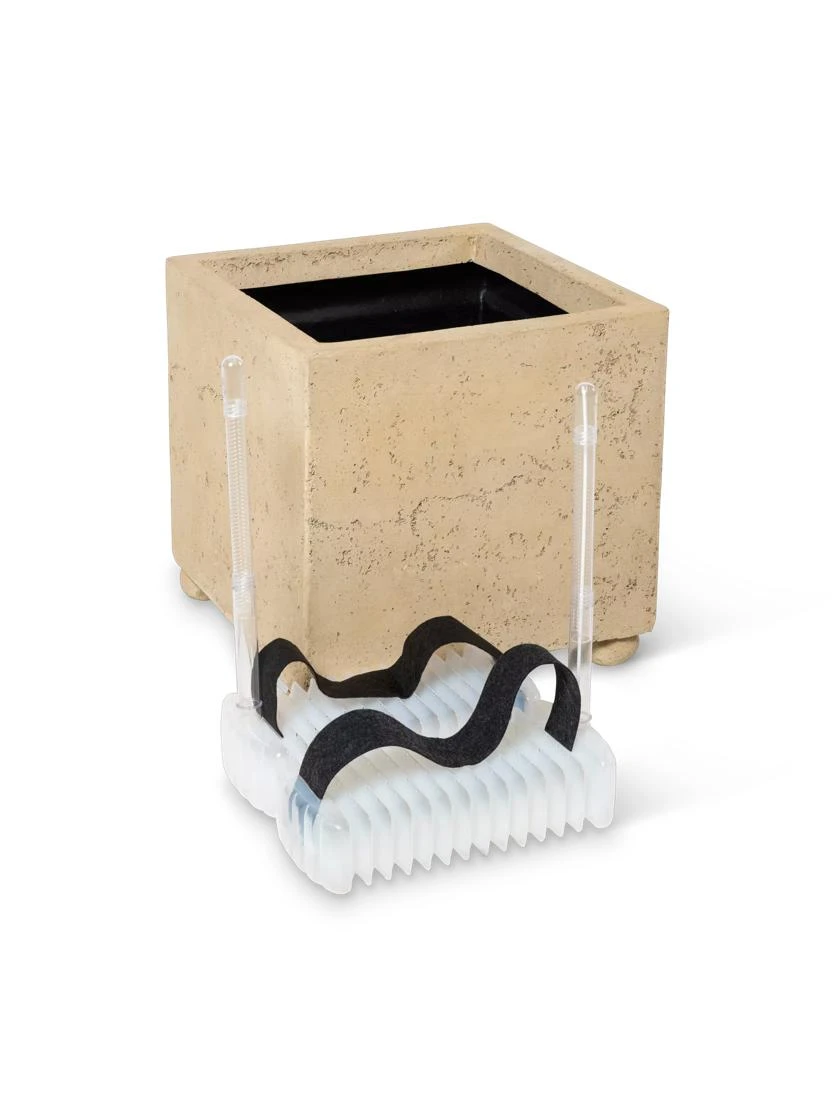 Self-Watering LavaStone® Modern Square 3 Self-Watering LavaStone® Modern Square - Image 3