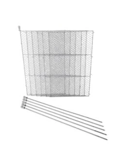 Tall Chicken Wire Critter Fence Extension Panel, Set Of 2 -Garden Care Sale 8613260 6107