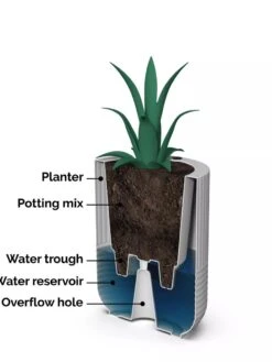 Arden Round Planter -Garden Care Sale 8613267 06V tif