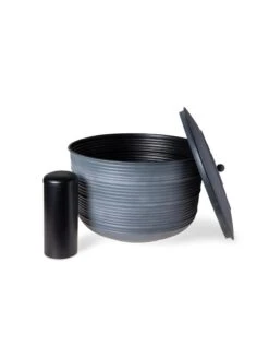 Ribbed Hose Pot With Lid -Garden Care Sale 8613332 5804