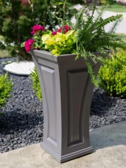 Cambridge Tall Planter, 28" Height 12 Cambridge Tall Planter, 28" Height -Garden Care Sale 8613524 08V