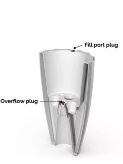 Sedona Tall Planter, 28" Height -Garden Care Sale 8613525 08V