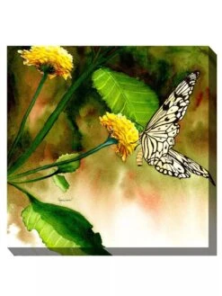 Butterfly Kiss Outdoor Wall Art 5 Butterfly Kiss Outdoor Wall Art -Garden Care Sale 8613998 01V 3 4